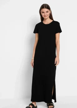 Online Maxikleid aus reiner Baumwolle Damen Bekleidung·Röcke|Basics