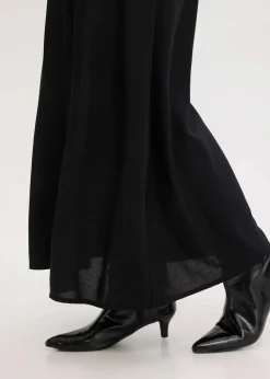 Damen bonprix Nachhaltigere Materialien|Bekleidung·Pullover & Strickjacken|Maxikleid aus reiner Viskose