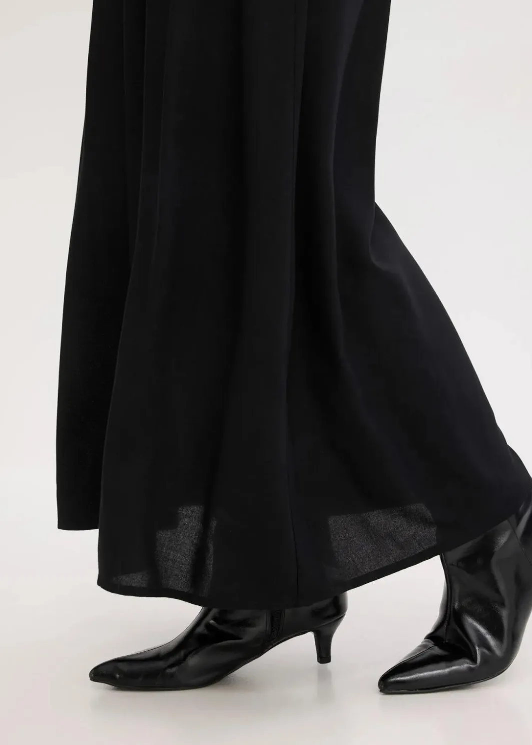 Damen bonprix Nachhaltigere Materialien|Bekleidung·Pullover & Strickjacken|Maxikleid aus reiner Viskose