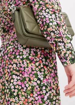 Hot Maxikleid aus reiner Viskose Damen Nachhaltigere Materialien|Bekleidung·Pullover & Strickjacken