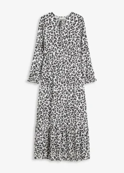 Damen bonprix Bekleidung·Pullover & Strickjacken|Kleider|Maxikleid aus reiner Viskose