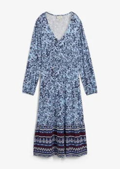 New Maxikleid aus softem Viskose-Elasthan-Mix Damen Bekleidung·Pullover & Strickjacken|Kleider