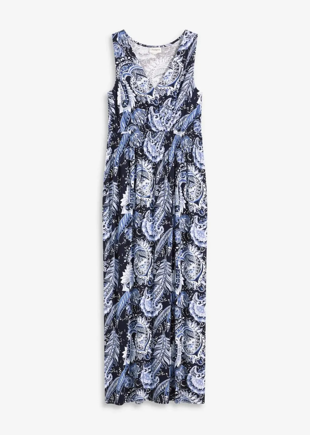 Discount Maxikleid aus softem Viskose-Mix Damen Nachhaltigere Materialien|Kleider