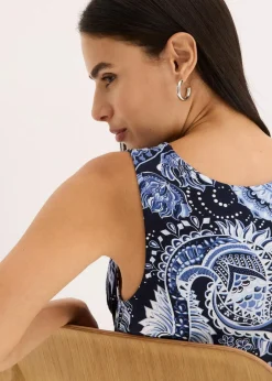 Discount Maxikleid aus softem Viskose-Mix Damen Nachhaltigere Materialien|Kleider
