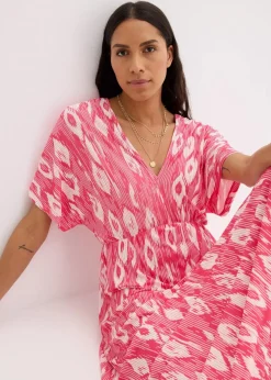 Maxikleid aus softem Viskose-Mix Damen Bekleidung·Pullover & Strickjacken|Kleider