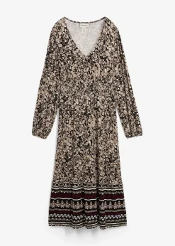 Sale Maxikleid aus softem Viskose-Elasthan-Mix Damen Kleider|Bekleidung·Pullover & Strickjacken