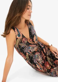 Hot Maxikleid aus softem Viskose-Mix Damen Bekleidung·Pullover & Strickjacken|Kleider