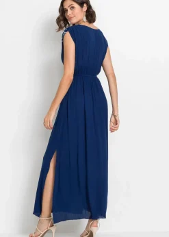 Sale Maxikleid aus Viskose Damen Nachhaltigere Materialien|Bekleidung·Pullover & Strickjacken