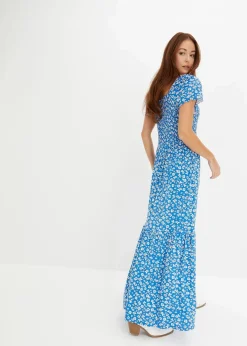 Hot Maxikleid aus Viskose-Mix Damen Nachhaltigere Materialien|Kleider
