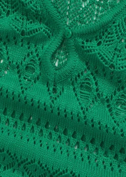 New Maxikleid in Häkeloptik Damen Bekleidung·Pullover & Strickjacken|Kleider