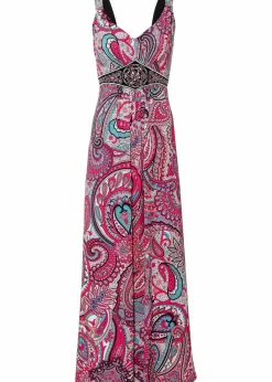 Clearance Maxikleid mit Applikationen Damen Kleider