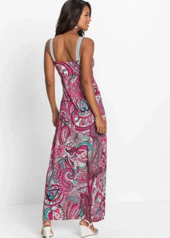 Clearance Maxikleid mit Applikationen Damen Kleider