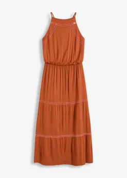 Clearance Maxikleid mit Crochet-Einsätzen Damen Bekleidung·Pullover & Strickjacken|Kleider