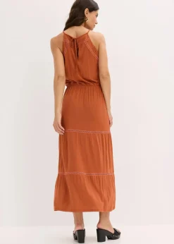 Clearance Maxikleid mit Crochet-Einsätzen Damen Bekleidung·Pullover & Strickjacken|Kleider