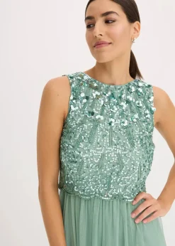 Online Maxikleid mit Paillettenstickerei Damen Kleider|Festliche Mode