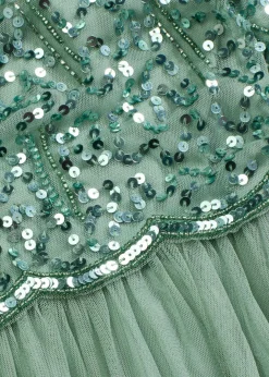 Online Maxikleid mit Paillettenstickerei Damen Kleider|Festliche Mode