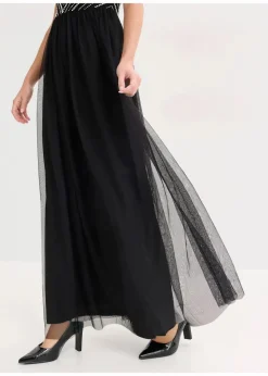 Discount Maxikleid mit Perlenstickerei Damen Bekleidung·Pullover & Strickjacken|Festliche Mode