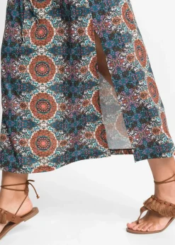 Discount Maxikleid mit Seitenschlitzen Damen Bekleidung·Pullover & Strickjacken|Kleider
