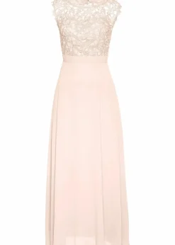 Damen bonprix Kleider|Festliche Mode|Maxikleid mit Spitze