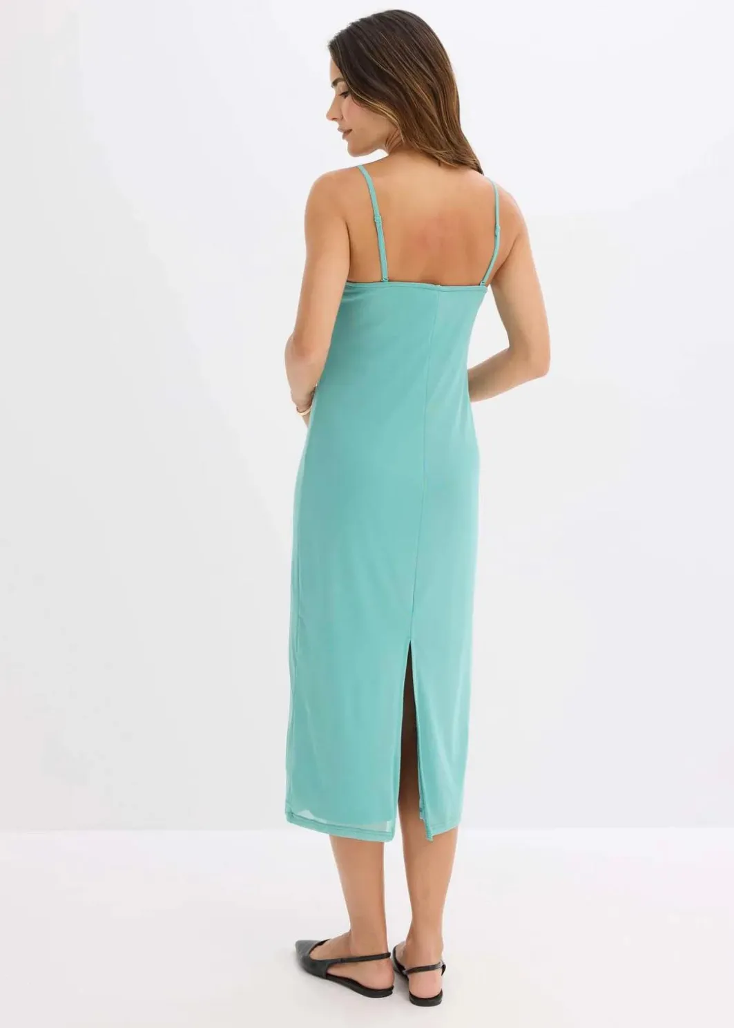 New Maxikleid mit tiefem Ausschnitt Damen Kleider
