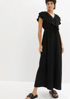 Damen bonprix Kleider|Maxikleid mit Volant