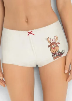 Damen bonprix Wäsche·Baumwollunterwäsche|Wäsche·Höschen|Maxipanty mit Baumwolle (4er Pack)