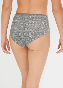 Hot Maxipanty mit Bio-Baumwolle (4er Pack) Damen Nachhaltigere Materialien|Höschen
