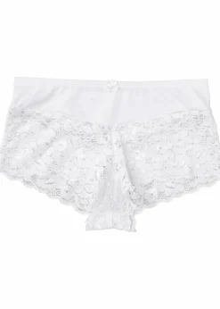 Sale Maxipanty mit Spitze Damen Nachhaltigere Materialien|Höschen