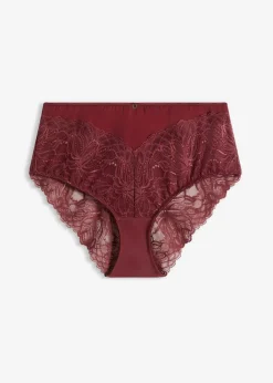 Damen bonprix Wäsche·Höschen|Nachhaltigere Materialien|Maxipanty mit zarter Spitze