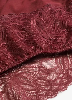 Damen bonprix Wäsche·Höschen|Nachhaltigere Materialien|Maxipanty mit zarter Spitze