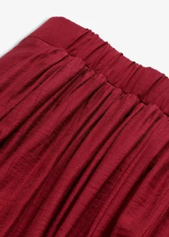 Damen bonprix Bekleidung·Sportbekleidung|Röcke|Maxirock aus strukturiertem Crinkle
