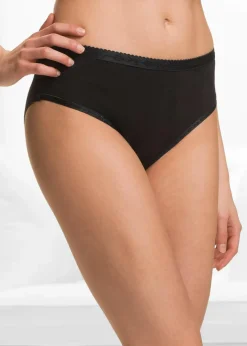 Outlet Maxislip (5er Pack) Damen Wäsche·Basics|Wäsche·Baumwollunterwäsche