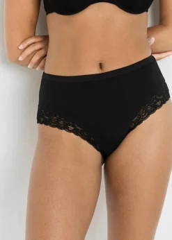 Maxislip (4er Pack) Damen Wäsche·Höschen|Wäsche·Baumwollunterwäsche