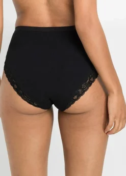 Maxislip (4er Pack) Damen Wäsche·Höschen|Wäsche·Baumwollunterwäsche