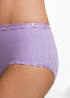 New Maxislip (5er Pack) Damen Wäsche·Basics|Wäsche·Baumwollunterwäsche