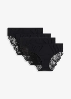 Clearance Maxislip mit Baumwolle (4er Pack) Damen Wäsche·Baumwollunterwäsche|Wäsche·Höschen