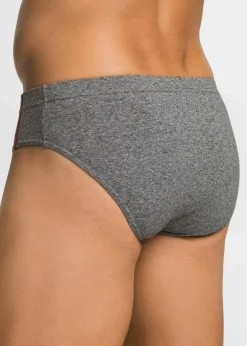 Herren bonprix Slips|Große Größen|Maxislip mit Baumwolle (5er Pack)