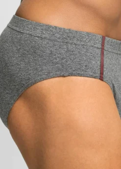 Herren bonprix Slips|Große Größen|Maxislip mit Baumwolle (5er Pack)