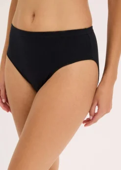 Damen bonprix Nachhaltigere Materialien|Höschen|Maxislip mit Bio- Baumwolle (7er Pack)