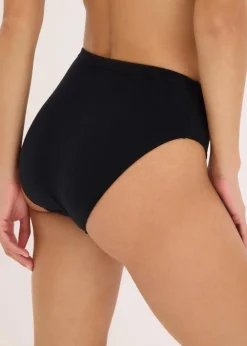 Damen bonprix Nachhaltigere Materialien|Höschen|Maxislip mit Bio- Baumwolle (7er Pack)