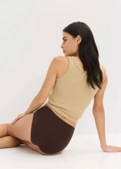 Damen bonprix Wäsche·Baumwollunterwäsche|Wäsche·Höschen|Maxislip mit Bio-Baumwolle (4er Pack)