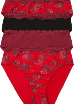 New Maxislip mit Bio-Baumwolle (4er Pack) Damen Wäsche·Baumwollunterwäsche|Wäsche·Höschen
