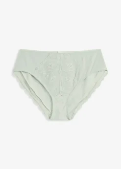 Damen bonprix Wäsche·Dessous|Wäsche·Höschen|Maxislip mit filigraner Spitze