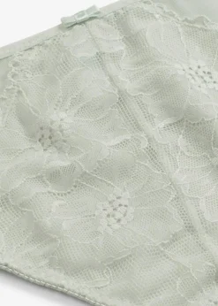 Damen bonprix Wäsche·Dessous|Wäsche·Höschen|Maxislip mit filigraner Spitze