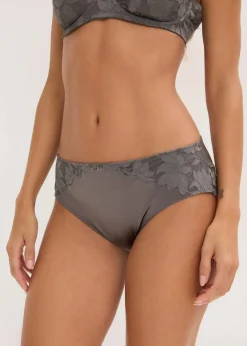 Damen bonprix Wäsche·Dessous|Wäsche·Höschen|Maxislip mit Glanzeffekt