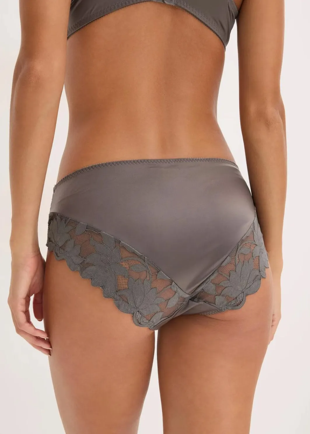 Damen bonprix Wäsche·Dessous|Wäsche·Höschen|Maxislip mit Glanzeffekt