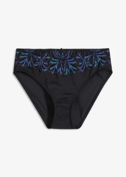 Damen bonprix Wäsche·Dessous|Wäsche·Höschen|Maxislip mit mehrfarbigem Glitzergarn