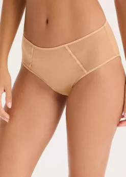 New Maxislip mit schimmerndem Material Damen Wäsche·Dessous|Wäsche·Höschen