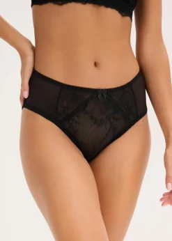Online Maxislip mit Stickerei Damen Nachhaltigere Materialien|Dessous
