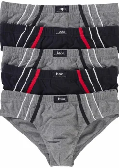 Herren bonprix Slips|Wäsche|Maxislip mit weicher Baumwolle (5er Pack)